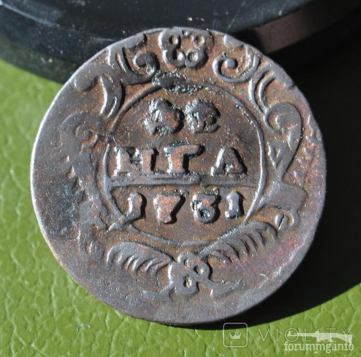 168392 - Интересные проходы деньга-полушка 1730-54 гг. на аукционах.
