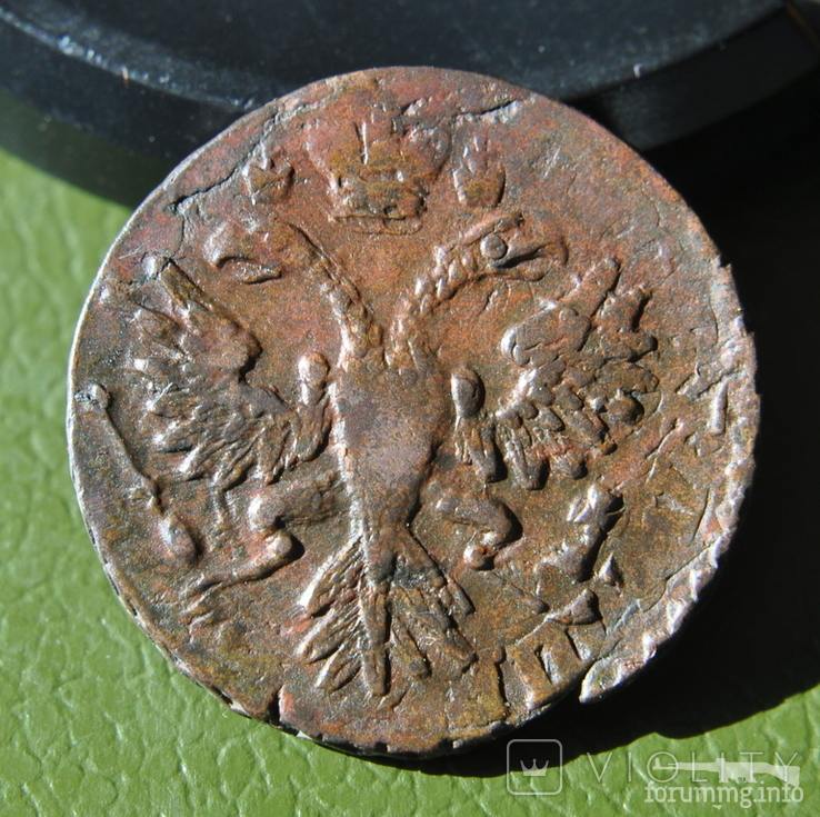168527 - Интересные проходы деньга-полушка 1730-54 гг. на аукционах.
