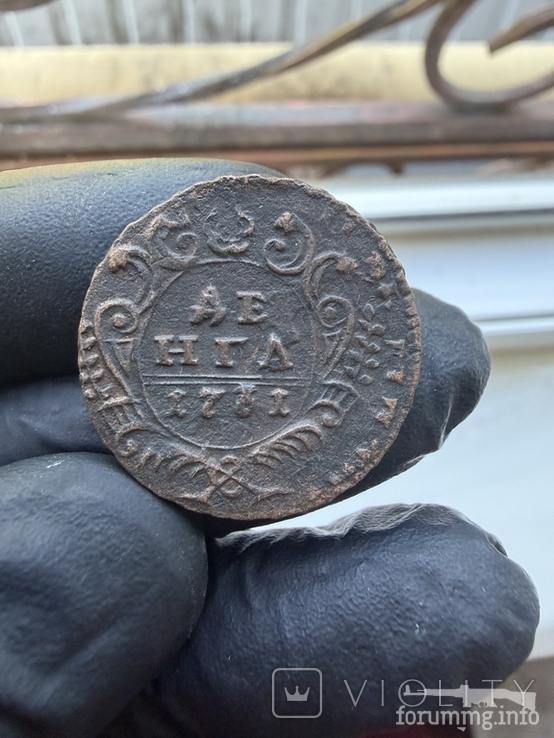 168670 - Интересные проходы деньга-полушка 1730-54 гг. на аукционах.