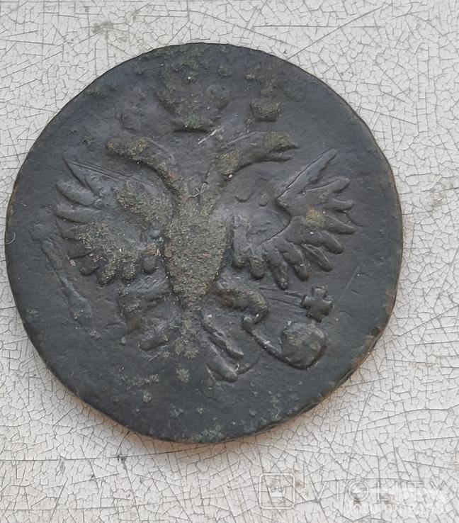 169287 - Интересные проходы деньга-полушка 1730-54 гг. на аукционах.