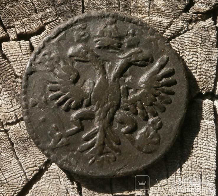169418 - Интересные проходы деньга-полушка 1730-54 гг. на аукционах.