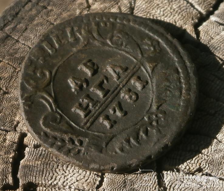 169419 - Интересные проходы деньга-полушка 1730-54 гг. на аукционах.