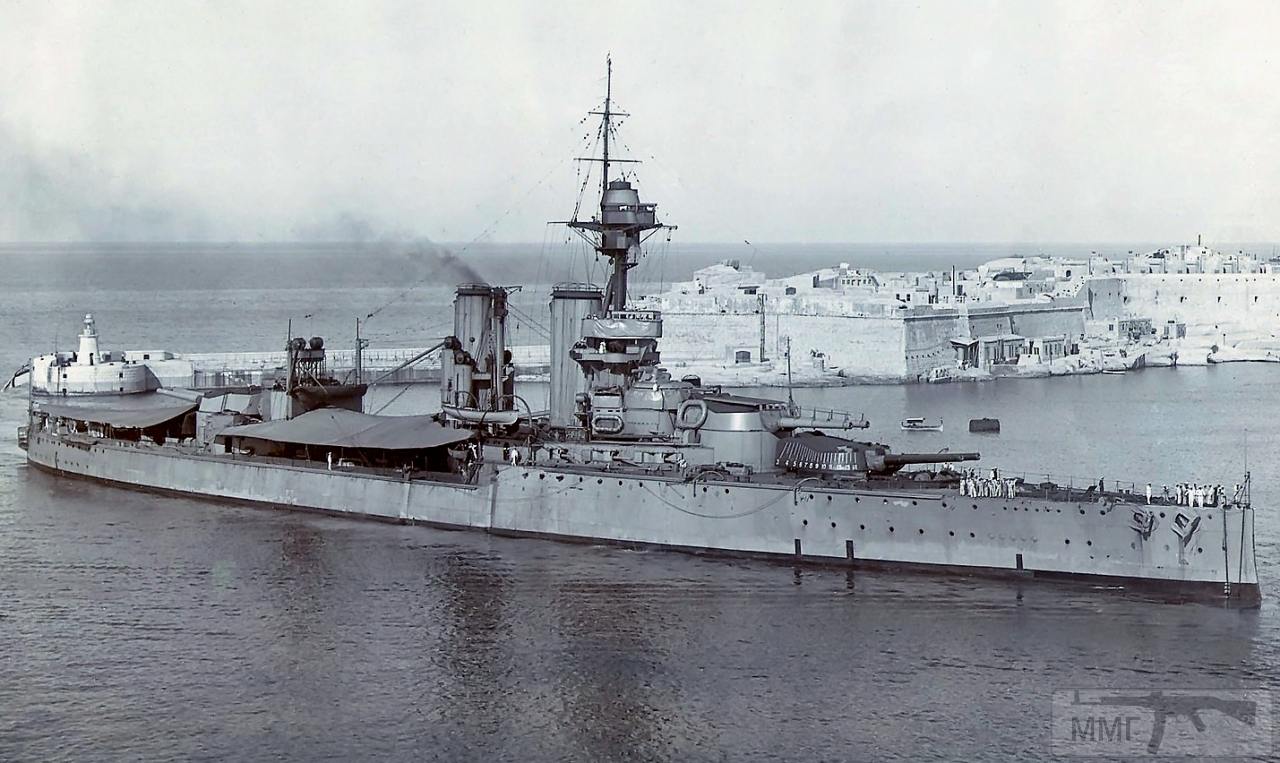 30886 - HMS Ajax на Мальте, 1921 г.