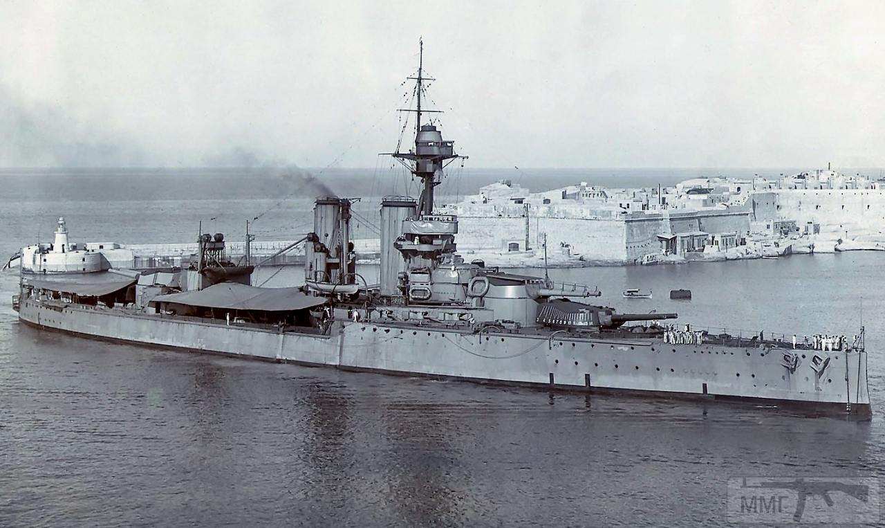 30886 - HMS Ajax на Мальте, 1921 г.