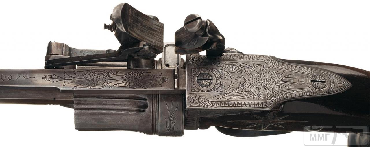 32648 - Кремневый револьвер Коллиера (Collier Flintlock Revolver).