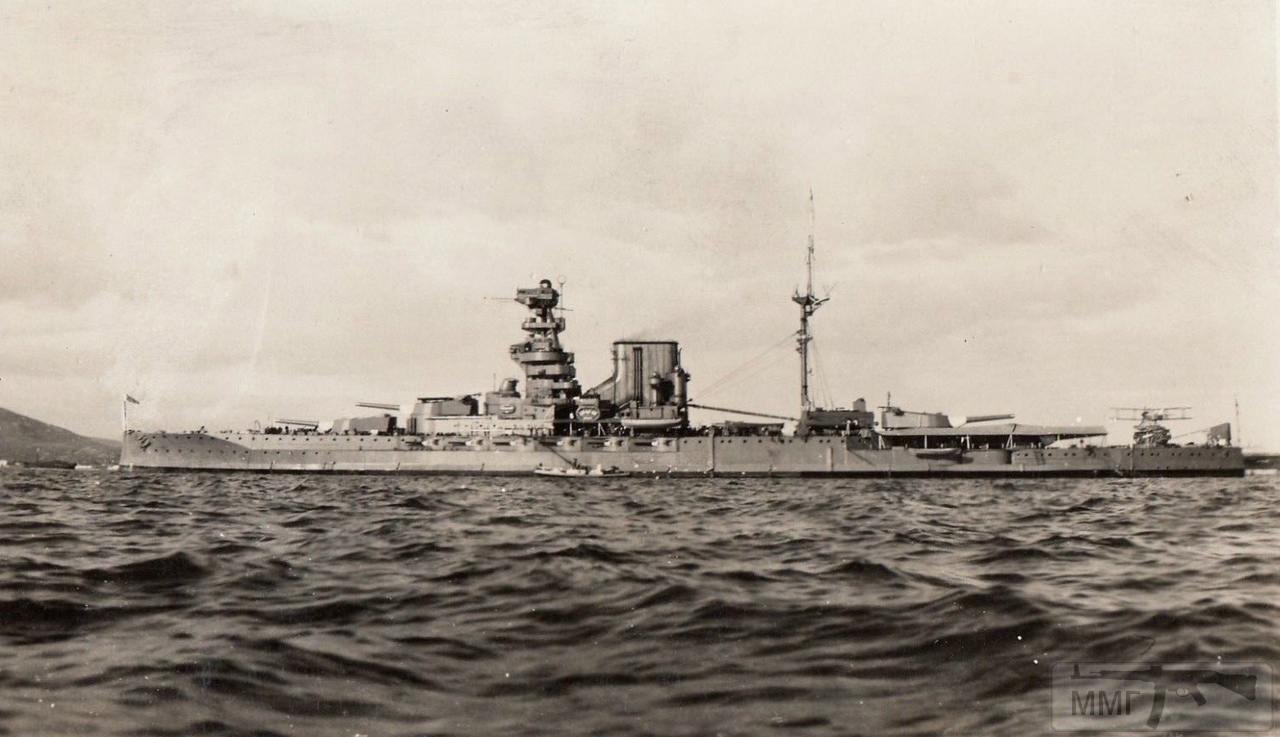 34835 - HMS Valiant после первой модернизации 1929-1930 гг.