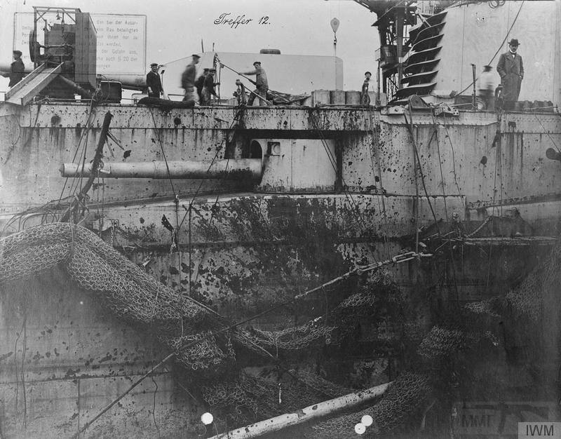 3910 - Battlecruiser SMS Seydlitz of the Imperial German Navy after the Battle of Jutland