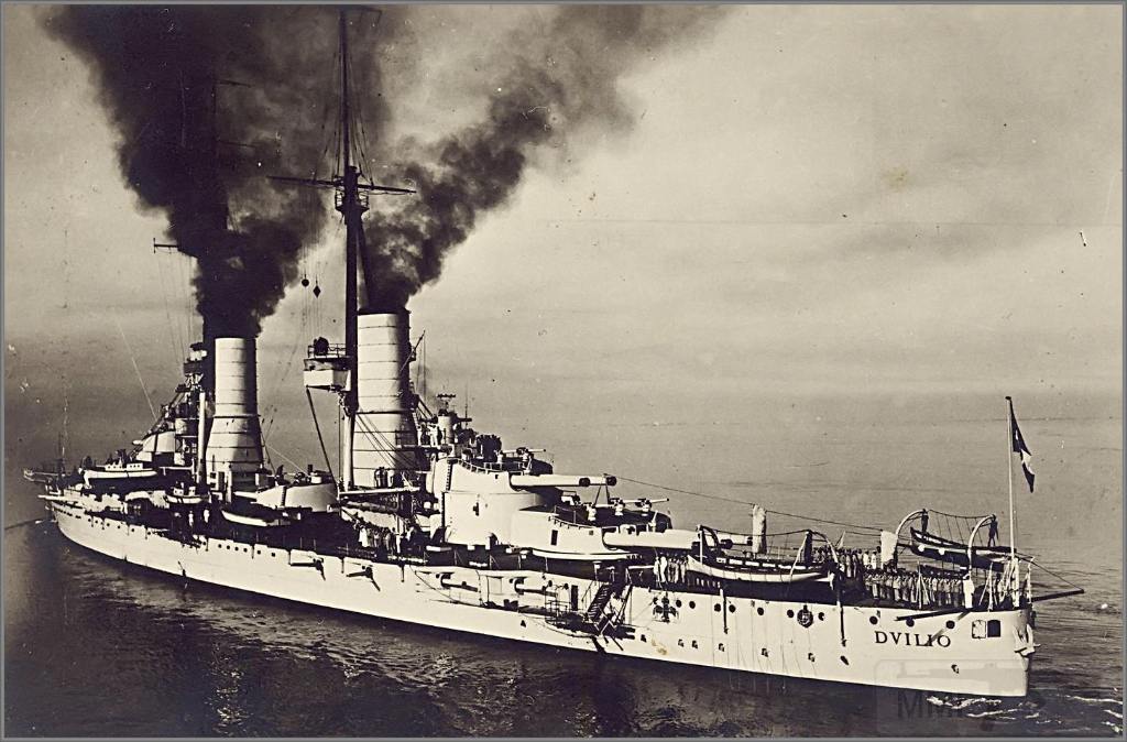 4013 - Italian battleship Caio Duilio, February 5th 1931