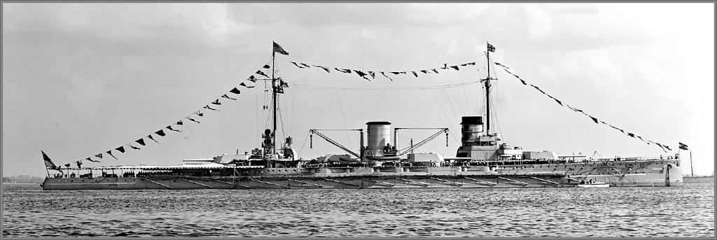 4015 - German battlecruiser SMS Moltke at Hampton Roads, Virginia, June 3rd 1912