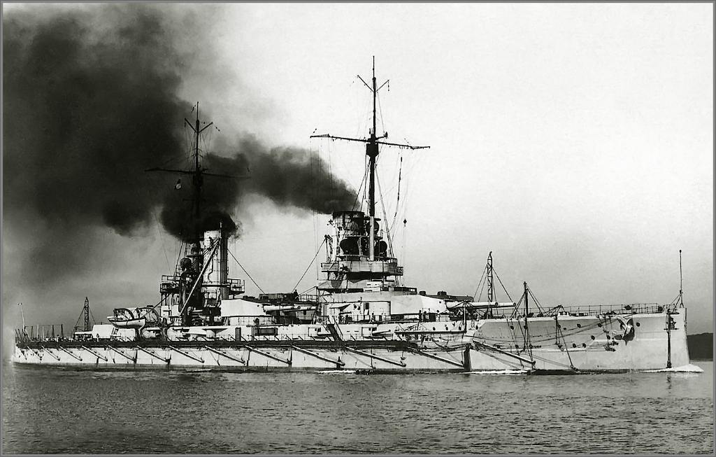 4049 - German battleship SMS Friedrich der Grosse, flagship of the High Seas Fleet