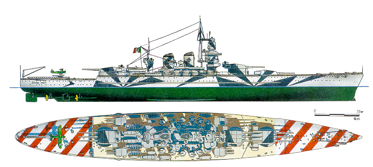 4081 - Italian battleship Vittorio Veneto