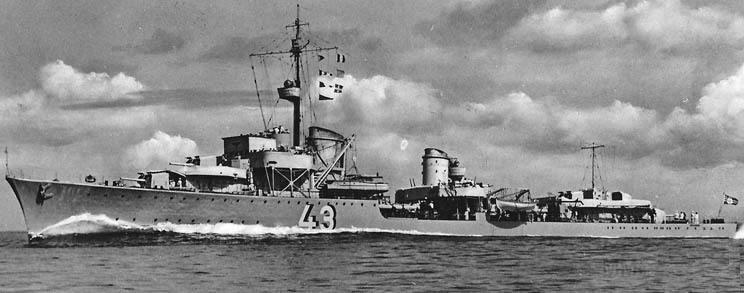 4098 - German destroyer Z21 Wilhelm Heidkamp