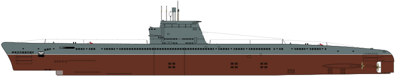 4186 - Подводная лодка проекта 611 (построено 26 ед.)