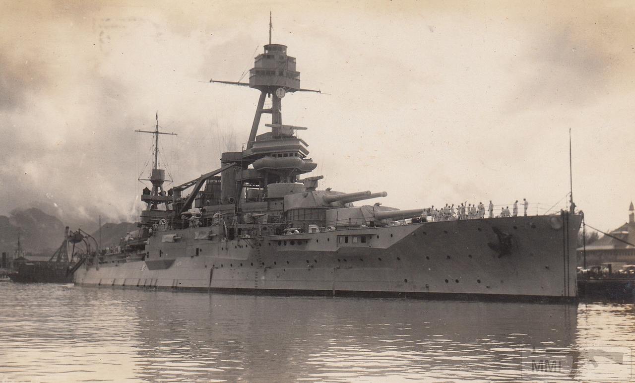 42401 - USS Texas (BB-35) в Гонолулу, 1930 г.