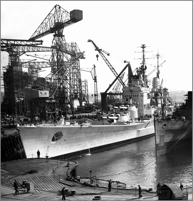 4332 - HMS Vanguard in 1946