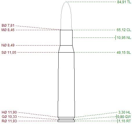 5286 - 7.62x65_(.30-03_Springfield) Черт:еж