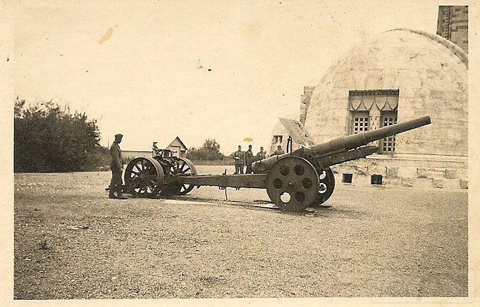 5603 - 13cm K09 захваченное Вермахтом во Франции, 1940 год