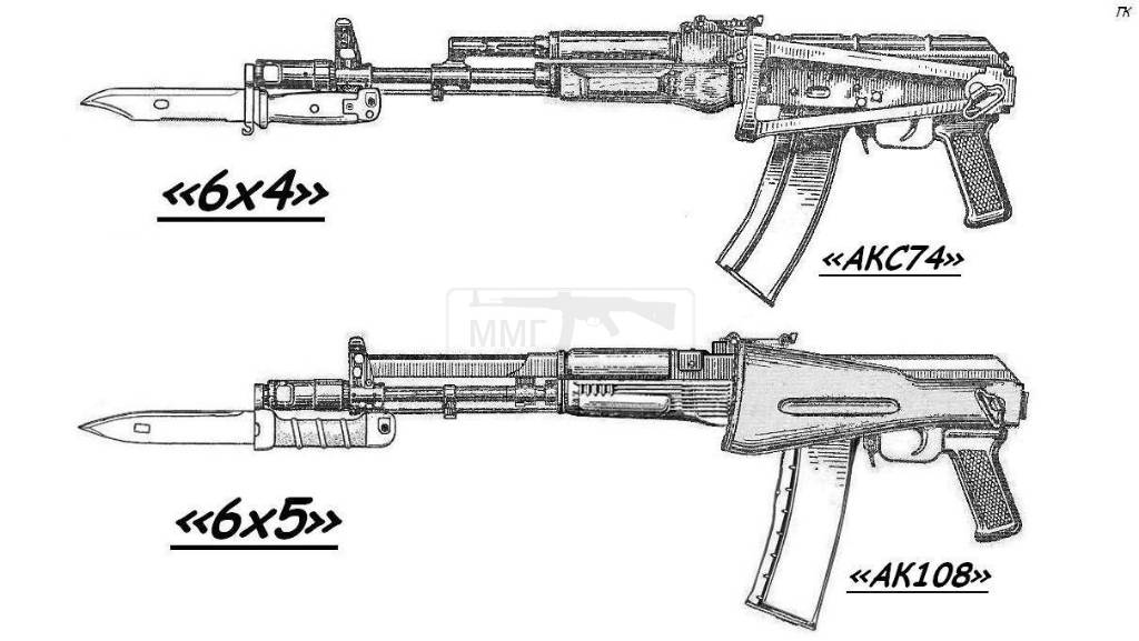 611 - Разновидности семейства АК и РПК