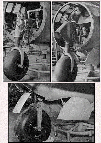 69280 - Шасси Messerschmitt Me-264 Amerika