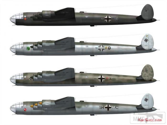 69291 - Варианты профилей Messerschmitt Me-264 Amerika