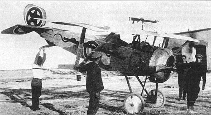 72293 - Боевые действия авиации в годы Гражданской войны на территории бывшей Российской империи в 1917-1922