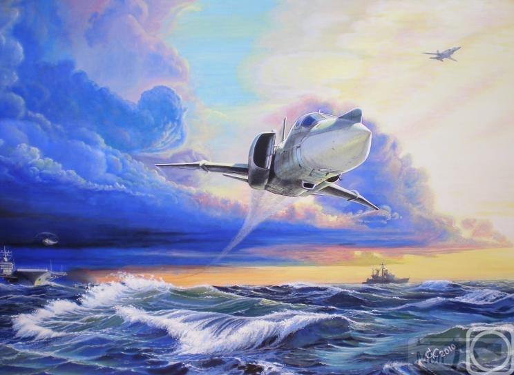 81970 - Художественные картины на авиационную тематику