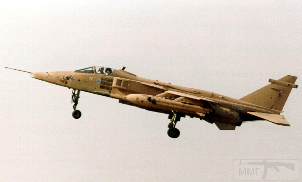 8750 - Британские самолеты Jaguar GR-1A в операции "Буря в пустыне" 1991 г.