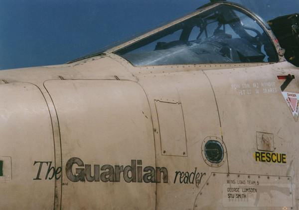 8829 - Британские самолеты Jaguar GR-1A в операции "Буря в пустыне" 1991 г.