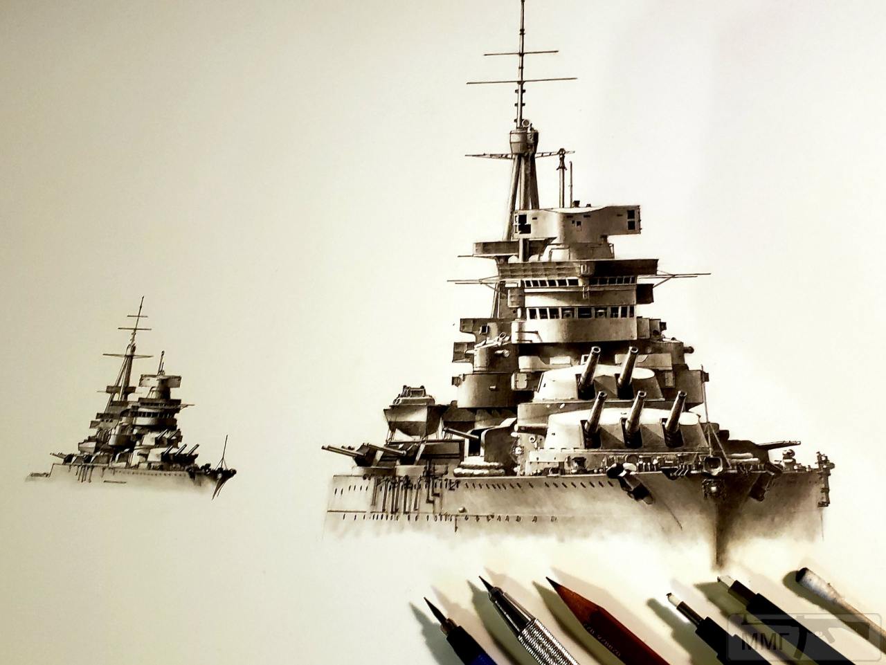 91376 - Regia Marina - Italian Battleships Littorio Class и другие...