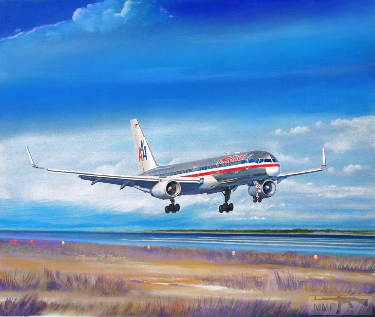 97608 - Художественные картины на авиационную тематику
